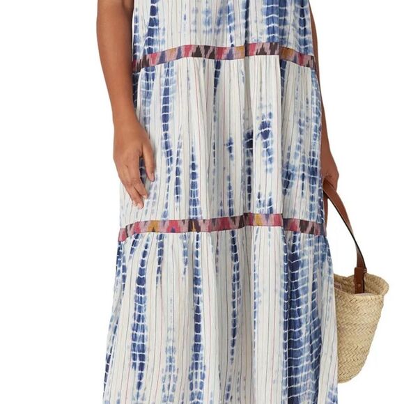 Dresses & Skirts - Warm Faded Multi Tie Dye Maxi Sz 6